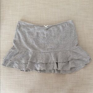 Urban outfitters mini ruffled skort